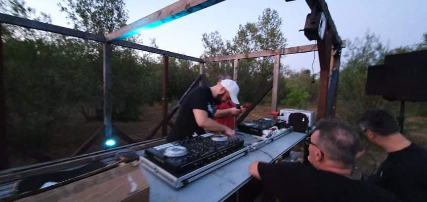 Mental Blue - priprema za open air nastup ...